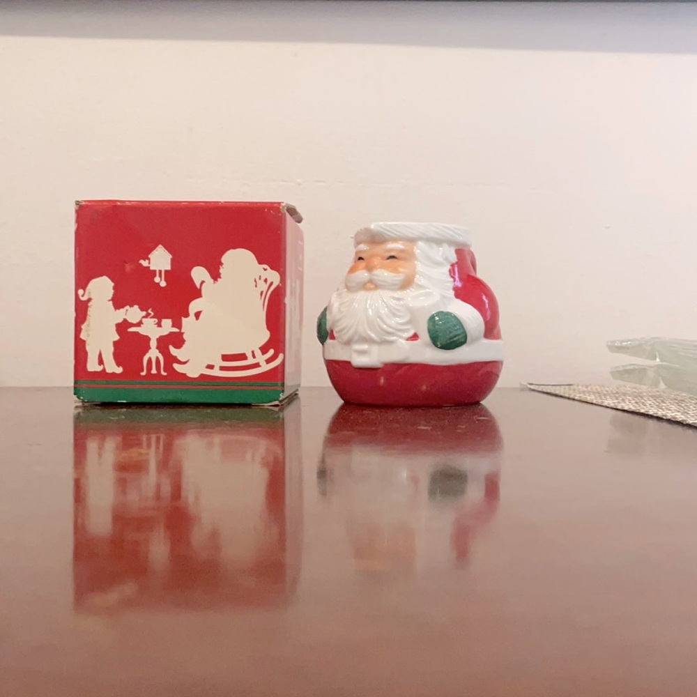 Vintage Santa Creamer
